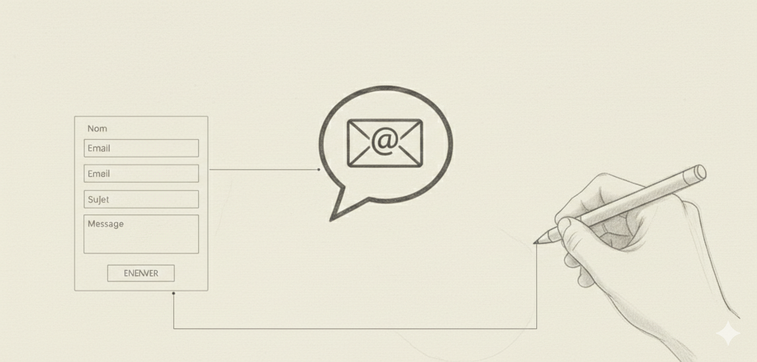 contact illustration